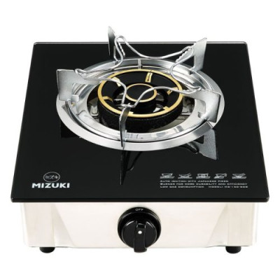 Mizuki Gas Stove Glass Single- MG-150-SGB- LPG