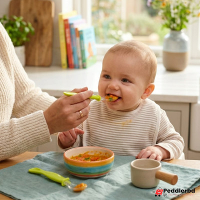 Baby Silicone Spoon 2 Pcs Set -AB-617