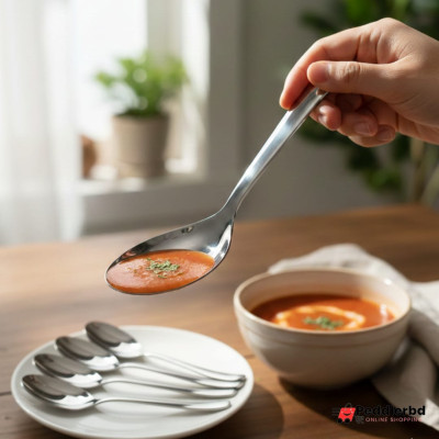Top Choice Ss Soup Spoon - 6 Pcs Set